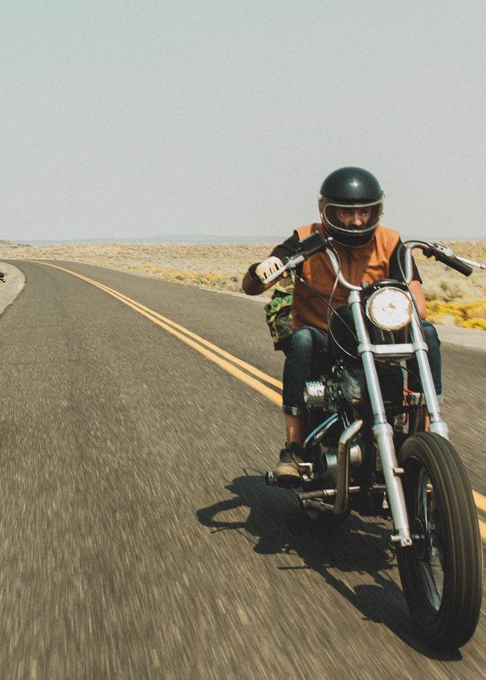 Iron And Resin Highway Vest Union Brown