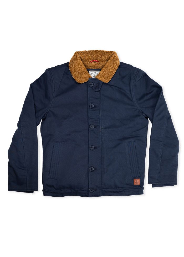 iron and resin Nautilus Jacket Navy