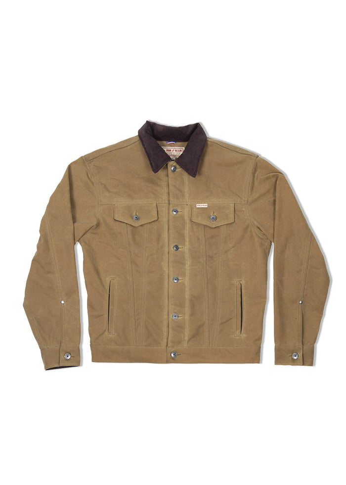 iron and resin Rambler Jacket Oil Tan