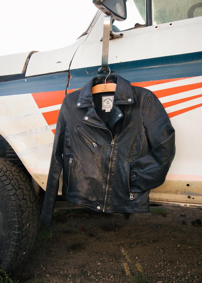 Iron And Resin Rocker Jacket Black