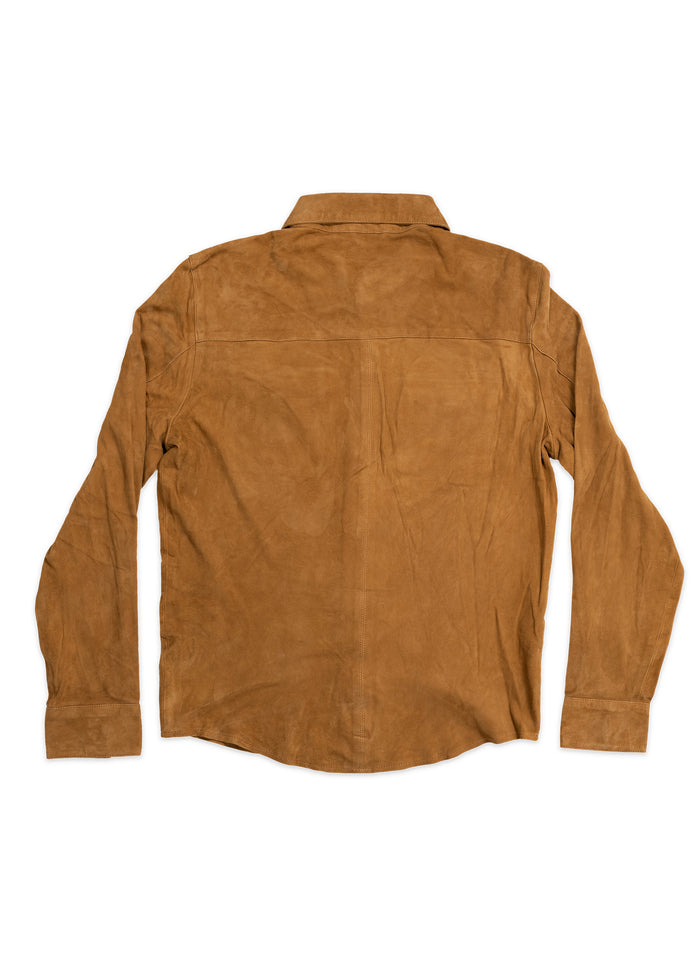 Iron And Resin Roughneck Shirt Jacket Cognac