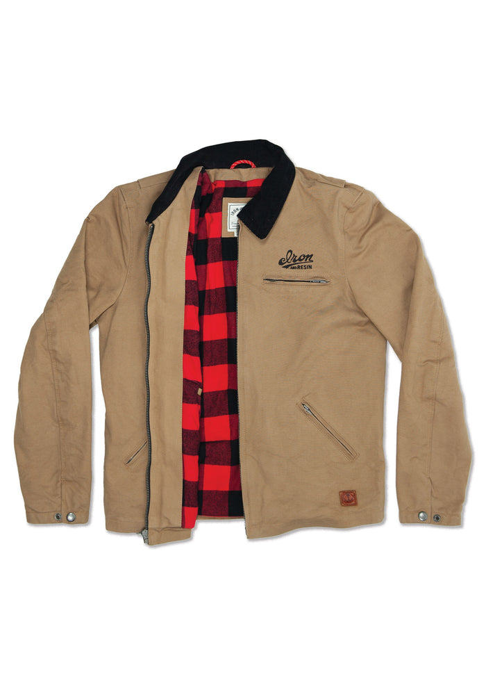 Iron And Resin Service Jacket Field Tan