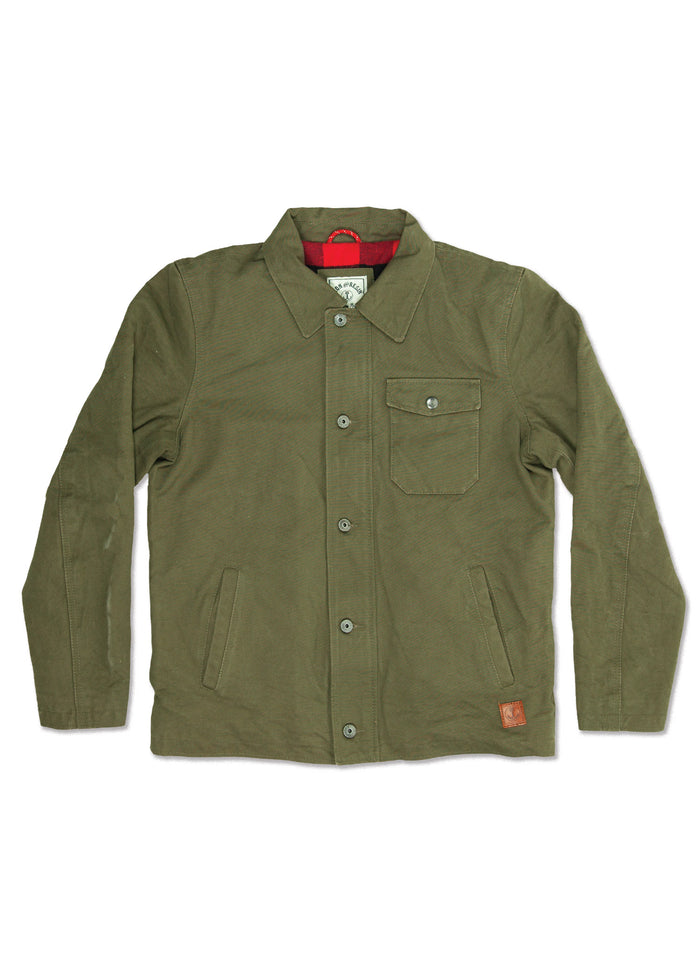iron and resin Terrain Jacket Olive