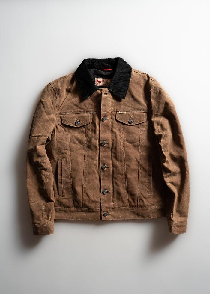 iron and resin The Scout Jacket Oil Tan