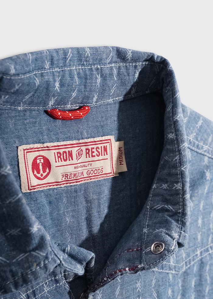 Iron And Resin Valley Shirt Blue