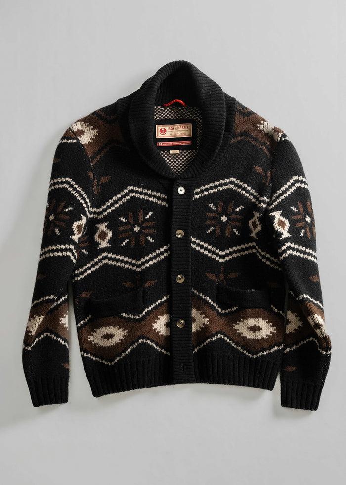 Iron And Resin Wincha Shawl Collar Sweater Natural