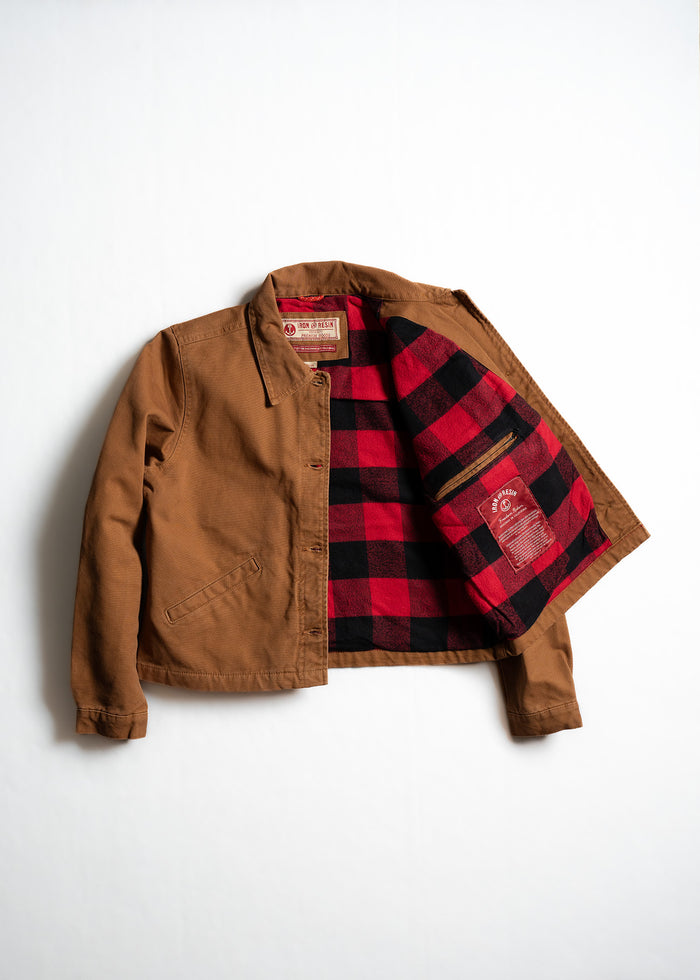 Iron And Resin Women's Basset Jacket Cognac