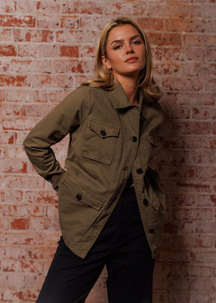 Iron And Resin Women's Connor Jacket Army