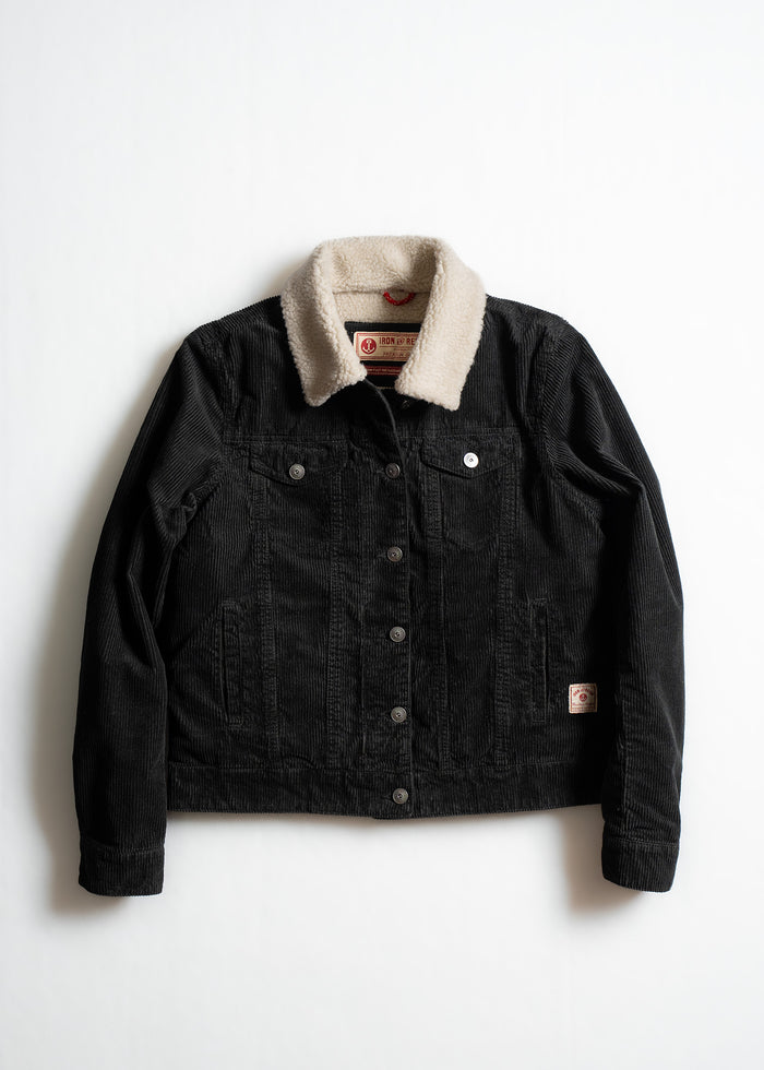 iron and resin Women's Oakley Jacket Black