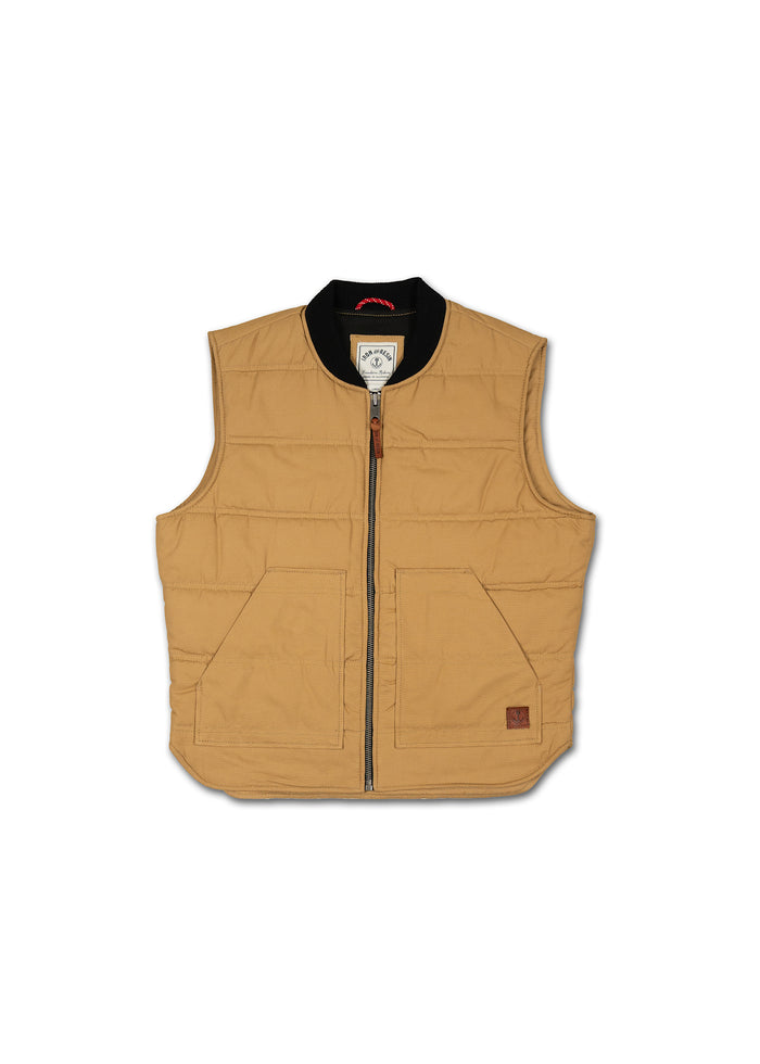 iron and resin Work Vest Field Tan