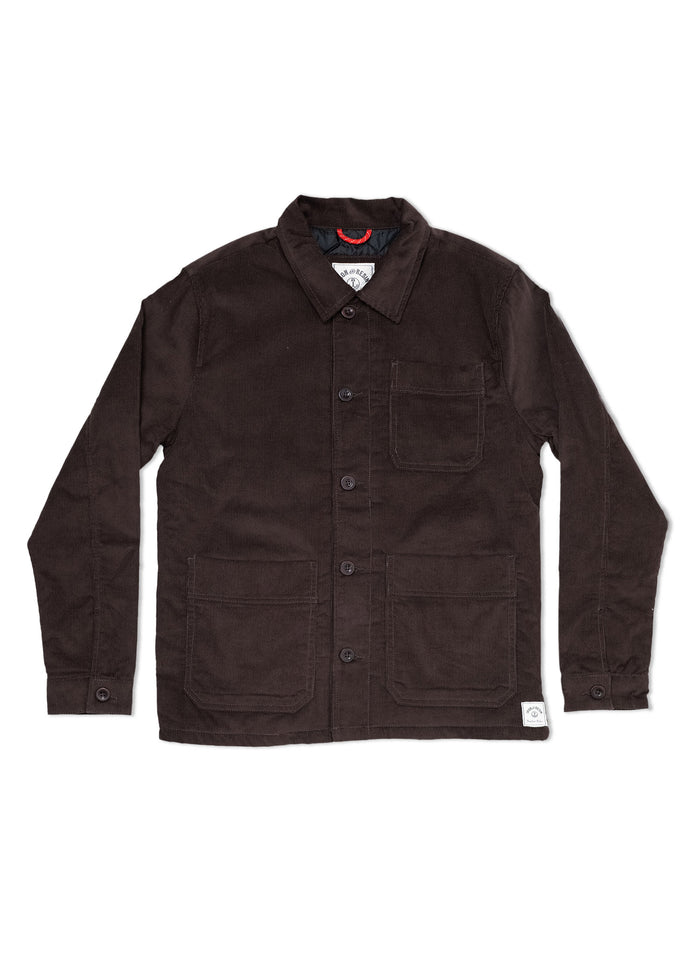 Iron And Resin Worker Corduroy Jacket Black