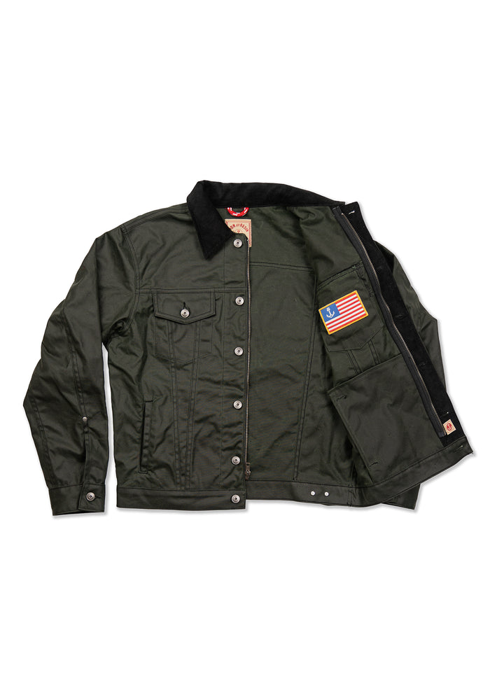 Iron And Resin Racing Green Rambler Jacket Racing Green