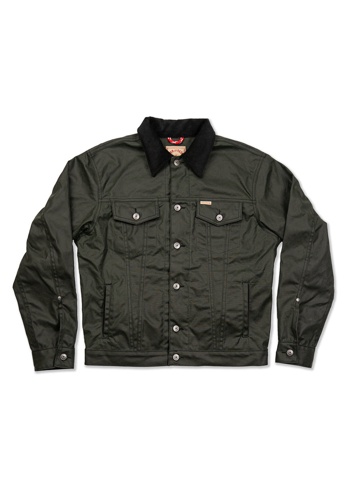 iron and resin Racing Green Rambler Jacket Racing Green