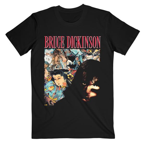 iron maiden Bruce Dickinson Tattooed Millionaire Tee