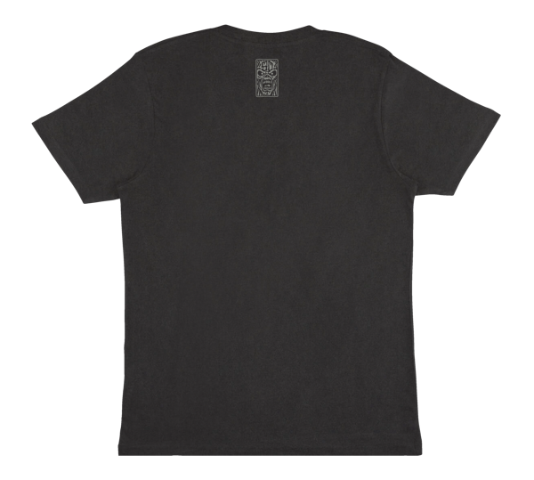 Iron Maiden 50th Logo Stamp Stonewashed Black Tee