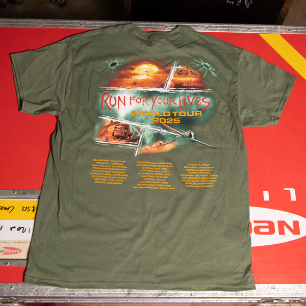 Iron Maiden Aces High 2025 Tour Tee