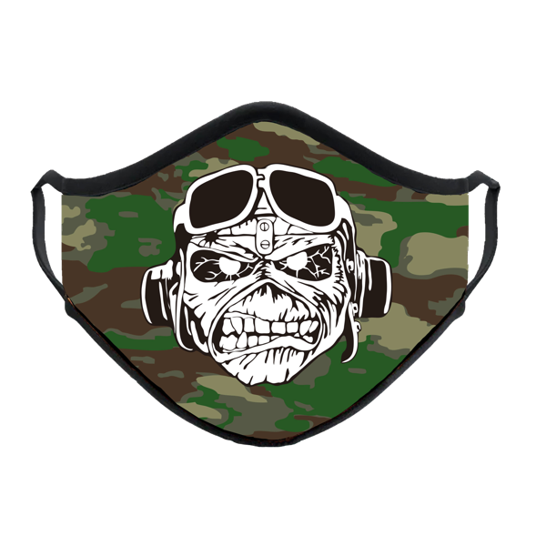 iron maiden Aces High Camo Mask