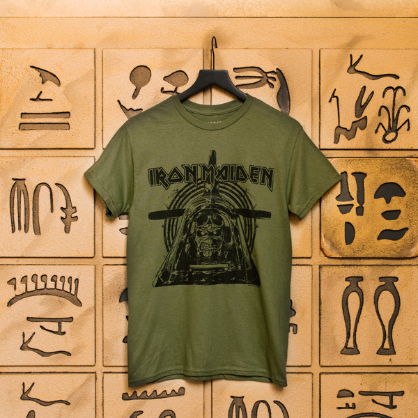 Iron Maiden Aces High Olive Tee