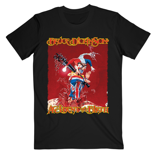 iron maiden Bruce Dickinson Accident Of Birth Tee
