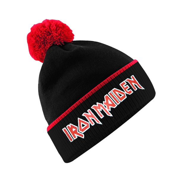 iron maiden Iron Maiden Logo Bobble Hat