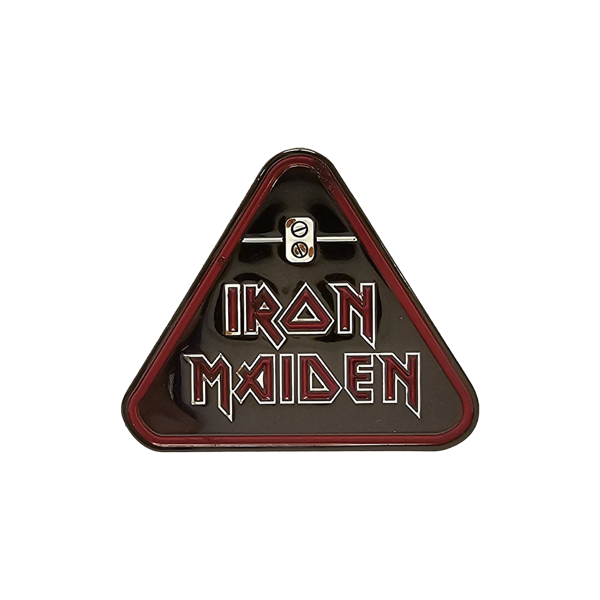 iron maiden Iron Maiden Triangle Logo Pin