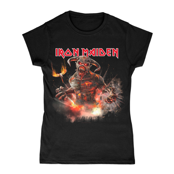 iron maiden Ladies Legacy World Tour Tee