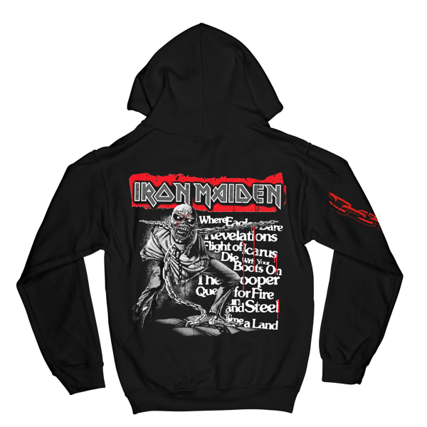 Iron Maiden Piece Of Mind 40th Anniversary Hoodie