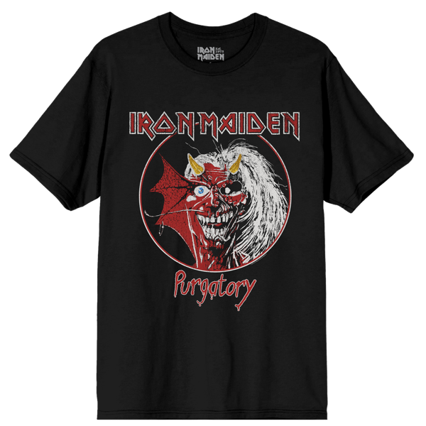 iron maiden Purgatory Alive in America Vintage Tee