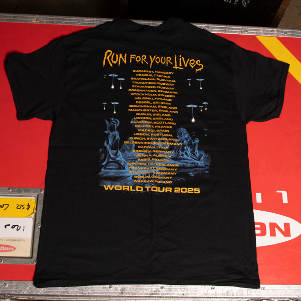 Iron Maiden Retro Clairvoyant 2025 Tour Tee