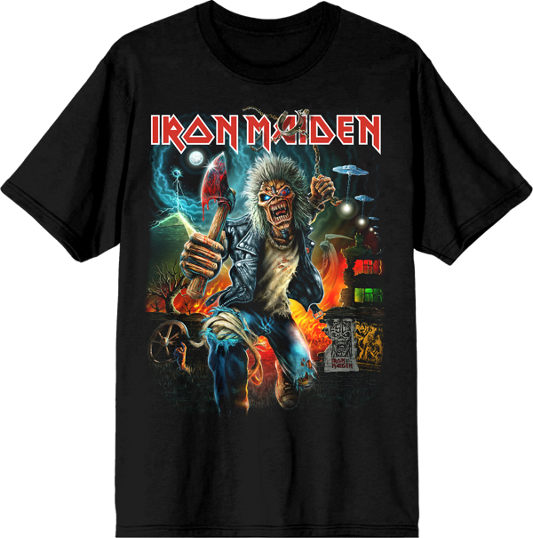 iron maiden Run For Your Lives 2025 Tour Tee