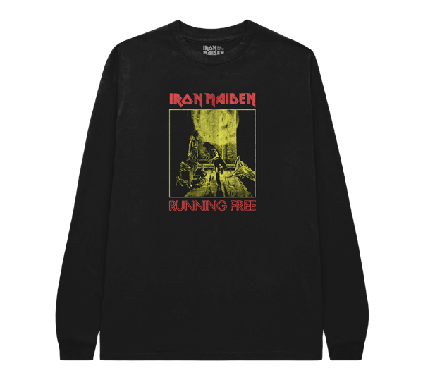 iron maiden Running Free Longsleeve Tee