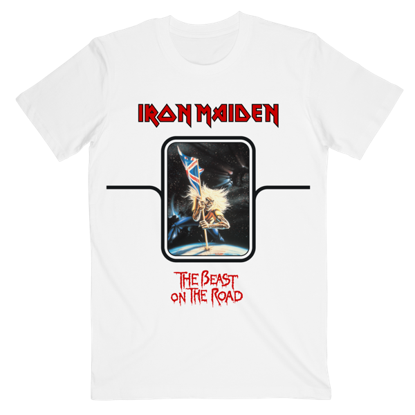 iron maiden The Beast on the Road Program Tee