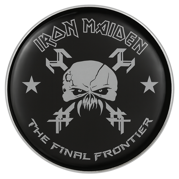 iron maiden The Final Frontier Pin Badge