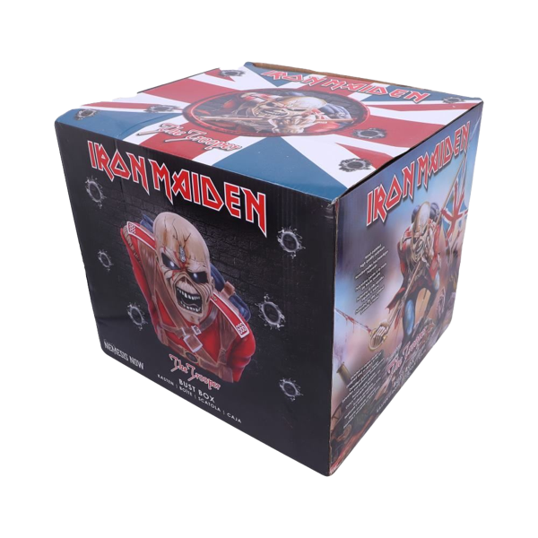 Iron Maiden The Trooper Bust Box 26.5cm