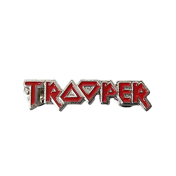 iron maiden Trooper Beer Pin