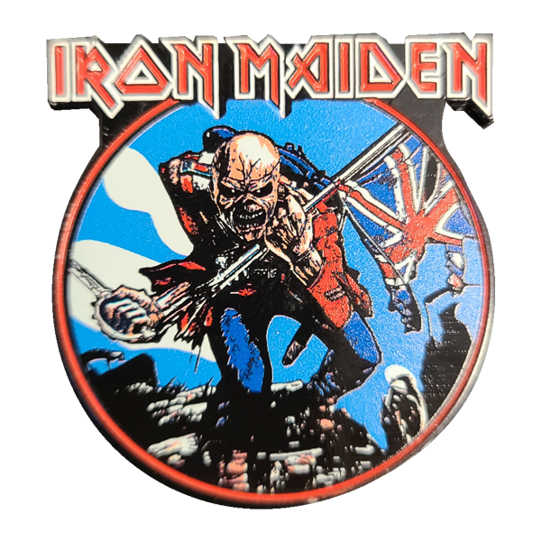 iron maiden Trooper Lapel Pin