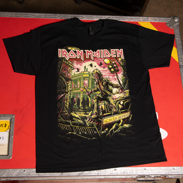 Iron Maiden Wrathchild Rue Morgue 2025 Tour Tee