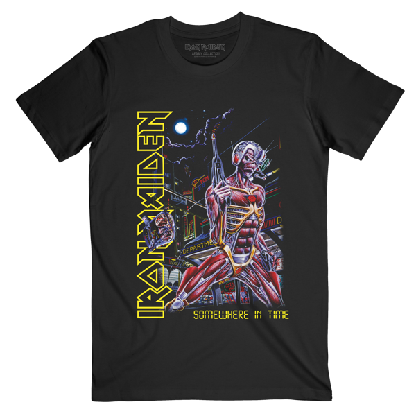 iron maiden Legacy Collection Somewhere in Time Album Tee