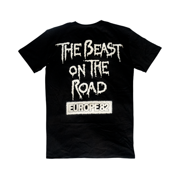 Iron Maiden Maiden Remastered Beast On The Road Europe Tour Tee