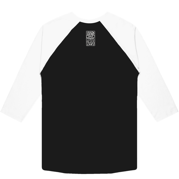 Iron Maiden Number Of The Beast Vintage Baseball Tee