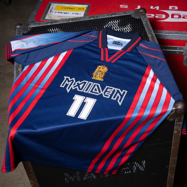 Iron Maiden Run For Your Lives 2025 Tour Football Shirt