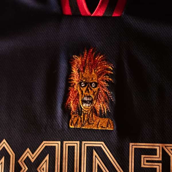 Iron Maiden Run For Your Lives 2025 Tour Football Shirt