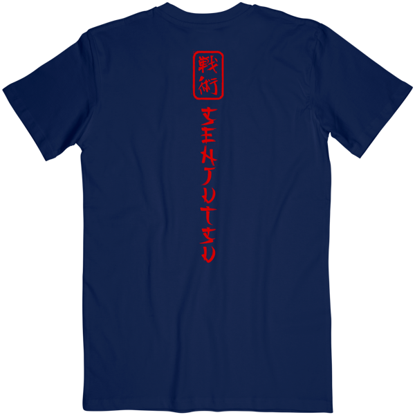 Iron Maiden Senjutsu Samurai Eddie Graphic Navy Tee