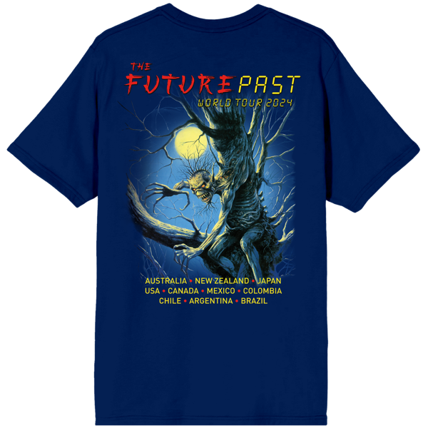 Iron Maiden The Future Past 2024 Tour Can I Play With Madness / Fear Of The Dark Tee