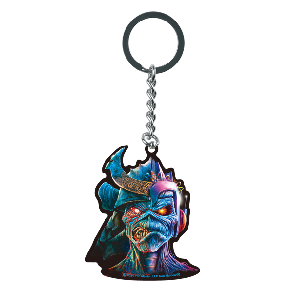 Iron Maiden The Future Past 2024 Tour Keychain And Pin Set