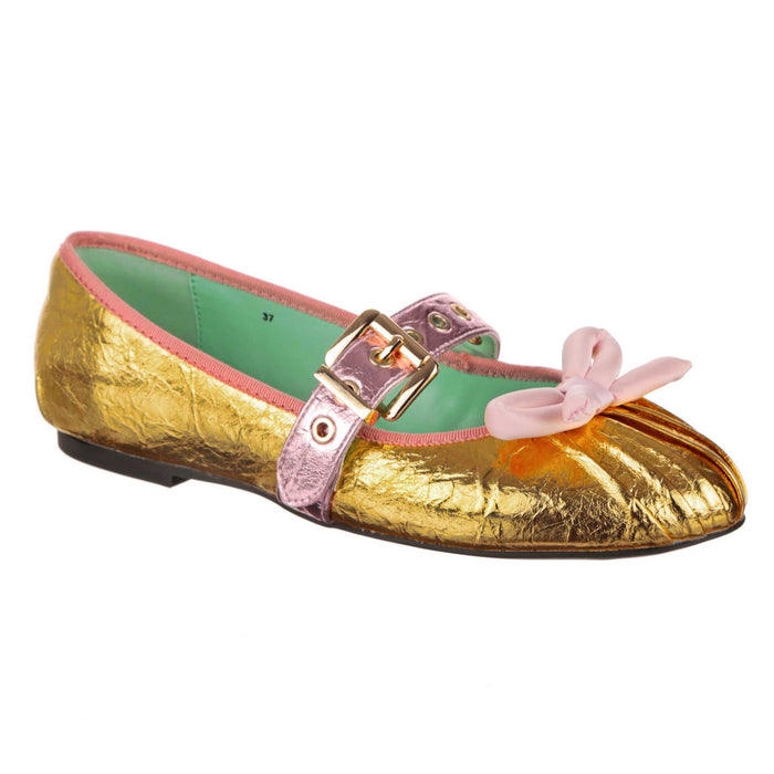 irregular choice Ballet Babe | Ribbon Lace Flats | Bed Of Roses by Irregular Choice