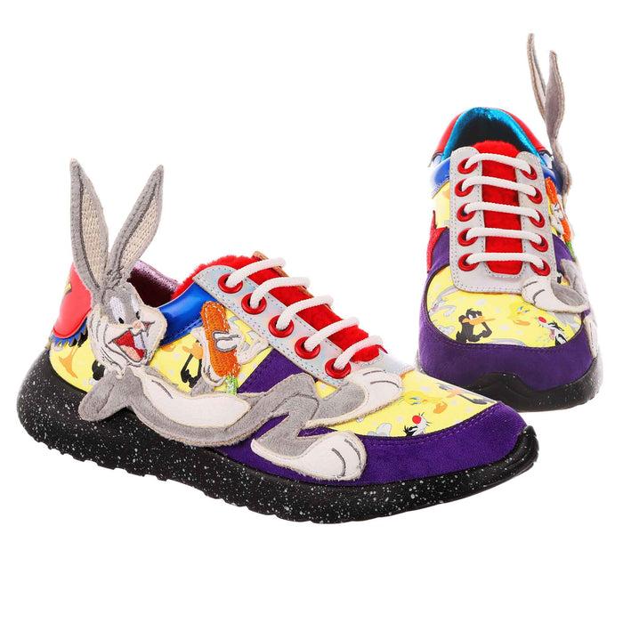 irregular choice Carrots and Jokes | Looney Tunes Trainers | Irregular Choice X