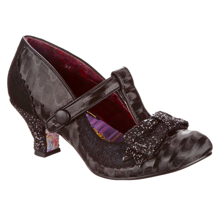 irregular choice Elegant Evening | T-Bar Mid Heel Shoes | Irregular Choice