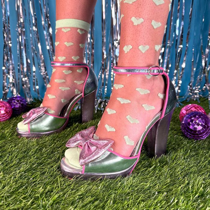 Irregular Choice Flaming June | Pink High Heel Sandals | Iconic By Irregular Choice