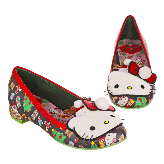 irregular choice Hello Holidays | Hello Kitty Ballet Pumps | Irregular Choice X